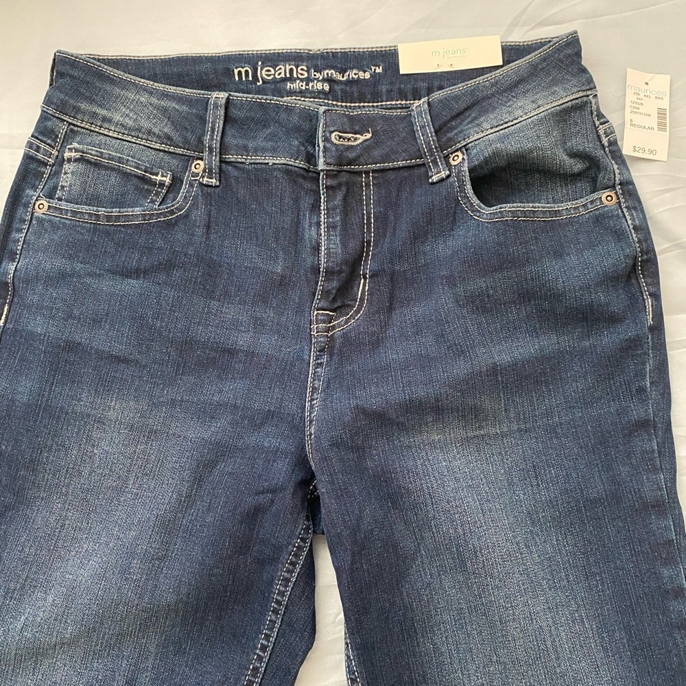 Maurice’s mid-rise Classic straight jeans